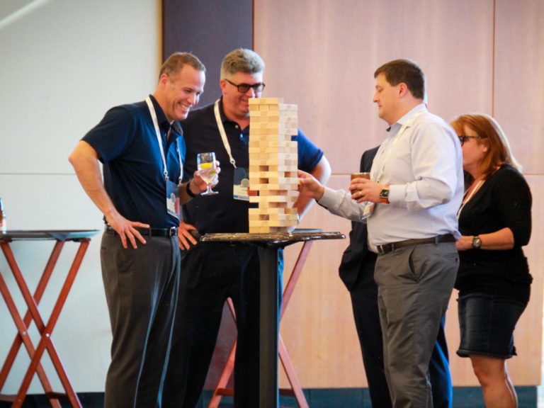 Even Jeff, our CEO, loves Jenga!